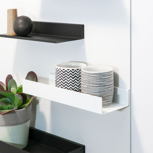 Mensola - U30 • basic - 3S design - minimalista / in acciaio con rivestimento a polvere / per ufficio
