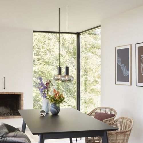Lampada a sospensione - Reflect - Hübsch A/S - in vetro soffiato / contemporanea / con cavo