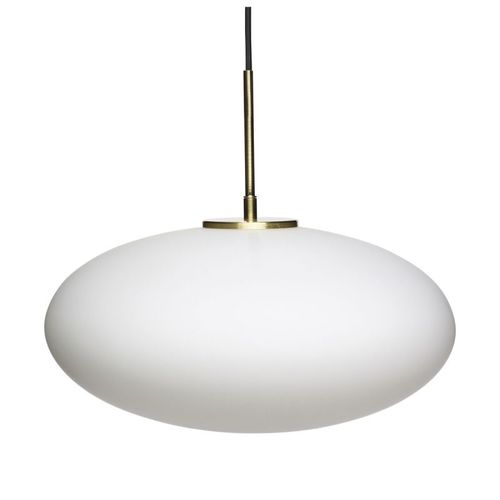 Lampada a sospensione - Muse - Hübsch A/S - in ferro / in vetro soffiato / contemporanea