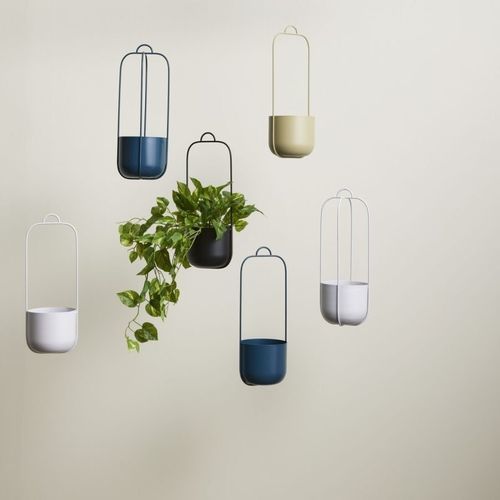 Vaso da giardino in ferro - Lotus - Hübsch A/S - sospeso / rotondo / per uso residenziale