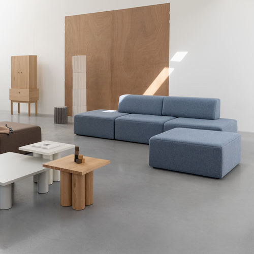 Divano d'angolo - Brick  - Studio H&K B.V. - contemporaneo / in tessuto / senza braccioli