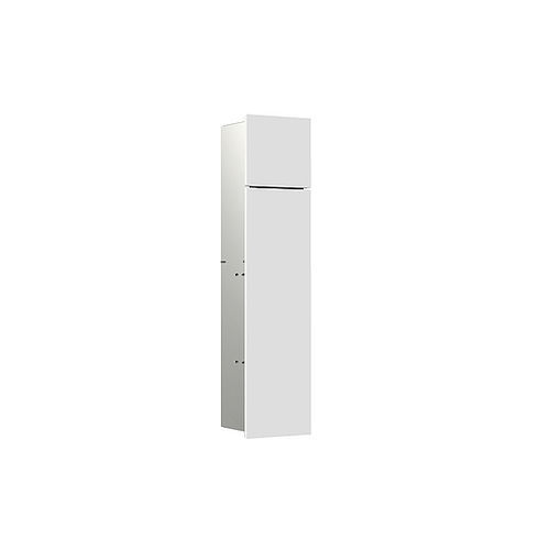 Portascopino per WC in metallo - 9755 513 00 - Emco Bad GmbH & Co. KG - da incasso / levigato
