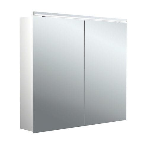 Mobile pensile per bagno con specchio con illuminazione integrata - 9797 055 03 - Emco Bad GmbH & Co. KG - in stile / per uso residenziale / in alluminio