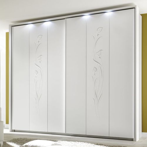 Armadio contemporaneo - CLEOPATRA - LC spa - in legno / con porta scorrevole