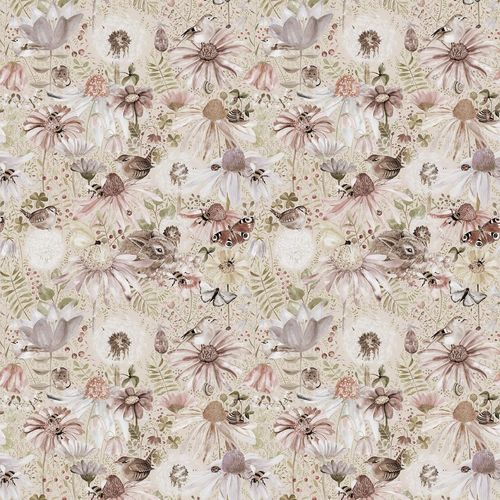 Carta da parati contemporanea - MEADOW - Mr Perswall - con motivi floreali / aspetto carta da parati / beige