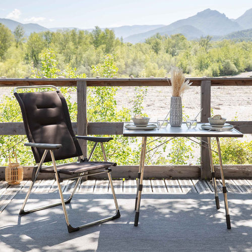 Sedia contemporanea - Alu Cham Air Comfort® - Lafuma Mobilier - da interno / per il campeggio / da giardino