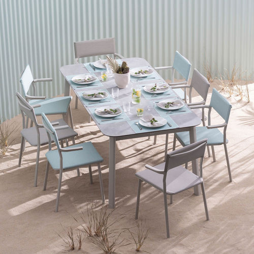 Sedia contemporanea - ORON  - Lafuma Mobilier - da esterno / da interno / in Batyline®