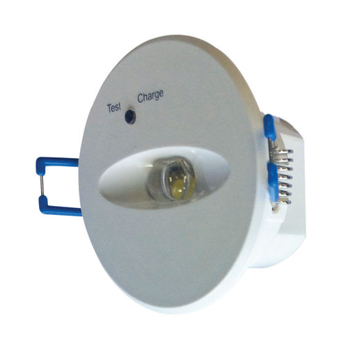 Illuminazione di emergenza ad incasso - VANGUARD II  - RICOMAN - rotonda / LED / in policarbonato