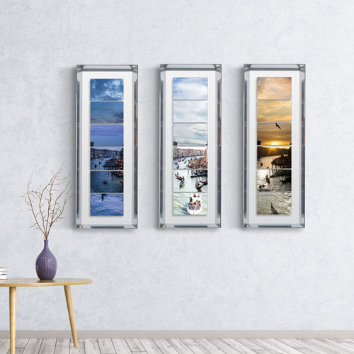Quadro paesaggio - VENICE COLLAGEPHOTO  | DESIGN ALUMINUM FRAME - San Polo Art Gallery | Contemporary Art & Design i - arte figurativa / per hotel / per ufficio