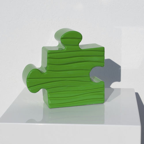 Scultura in marmo - PUZZLE - San Polo Art Gallery | Contemporary Art & Design i - da esterno / da appoggio / per gallerie d'arte