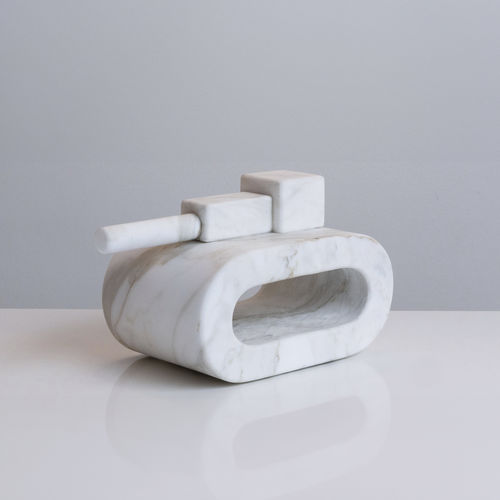 Scultura in marmo - GAME. NO WAR - San Polo Art Gallery | Contemporary Art & Design i - da esterno / da giardino / fatta a mano