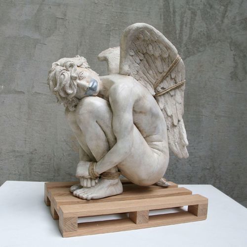 Scultura in legno - Pallet n° 4, 2022 - San Polo Art Gallery | Contemporary Art & Design i - in pietra / in composito / fatta a mano