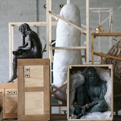 Scultura in pietra - Daniele Accossato | Art installations | Sculpture | Unique  - San Polo Art Gallery | Contemporary Art & Design i - in materiale composito / da esterno / fatta a mano