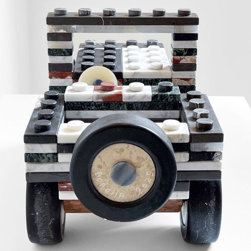 Scultura in marmo - CREEPY COUPE - San Polo Art Gallery | Contemporary Art & Design i - decorativa / da appoggio / per parco giochi