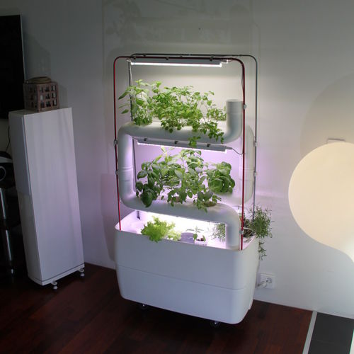 Kit per giardino verticale con sistema di innaffiatura integrato - VERTICAL 2+2 PLANTSTEPS - Supragarden