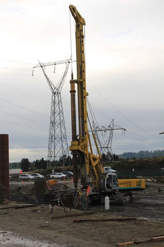 Perforatrice con motore diesel - MODEL SA-20/70 - American Piledriving Equipment Inc. - rotativa / per cantiere di costruzione / per pali di fondazione