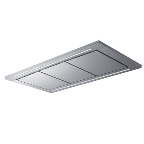 Cappa a isola - TRIO / SONATA / CHORUS - Klugmann Hausgeraete GmbH - da soffitto / con illuminazione integrata