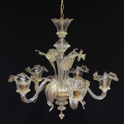 Lampadario classico - NELSON - Magie di Murano - in vetro soffiato / in vetro di Murano / contract