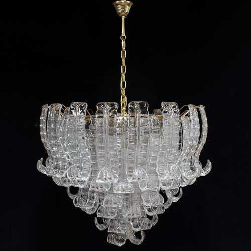 Lampadario vintage - OXFORD - Magie di Murano - in vetro di Murano / a incandescenza / LED