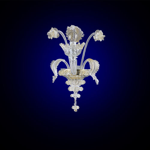 Applique classica - CLEOPATRA APPLIQUE - Magie di Murano - da interno / in vetro soffiato / in vetro di Murano