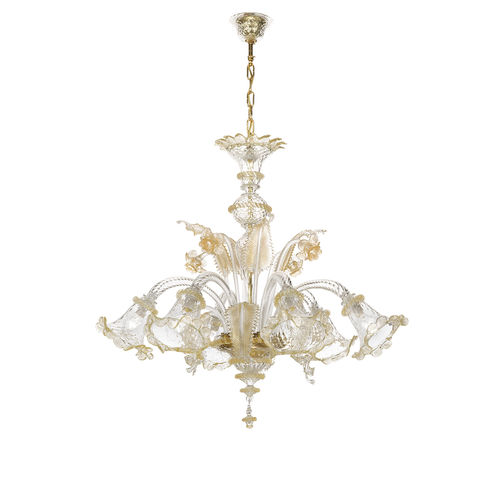 Lampadario contemporaneo - DARWIN - Magie di Murano - in vetro di Murano / LED / fatto a mano