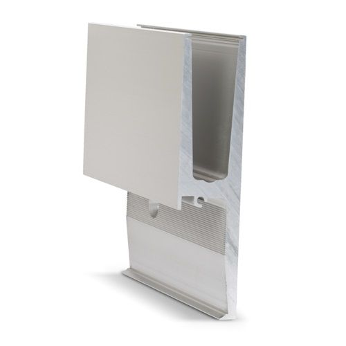 Profilo in alluminio anodizzato - TL-3011 - OnLevel - a U / per parapetto / prefabbricato