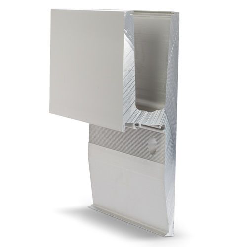Profilo in alluminio anodizzato - TL-3031 - OnLevel - a U / per parapetto / prefabbricato