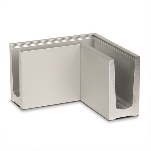Profilo in alluminio anodizzato - 10.6030.390.11 - OnLevel - ad angolo / per parapetto / prefabbricato
