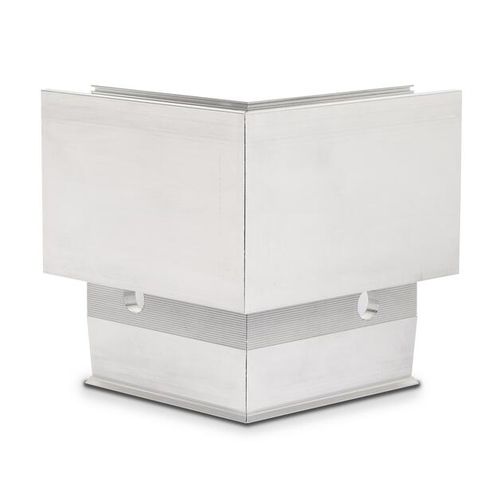 Profilo in alluminio anodizzato - 10.3011.350.11 - OnLevel - ad angolo / per parapetto / prefabbricato