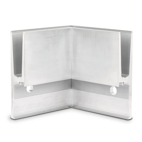 Profilo in alluminio anodizzato - 10.3011.300.10 - OnLevel - ad angolo / per parapetto / prefabbricato