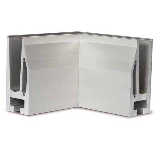 Profilo in alluminio anodizzato - 10.5010.300.11 - OnLevel - ad angolo / per parapetto / prefabbricato