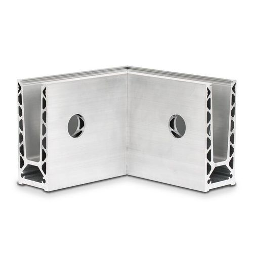 Profilo in alluminio anodizzato - 10.6021.300.10 - OnLevel - ad angolo / per parapetto / prefabbricato