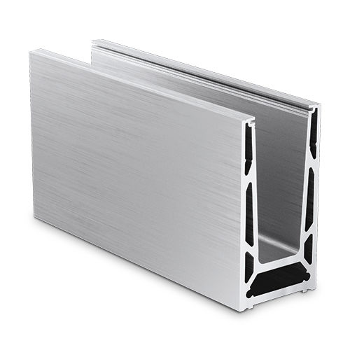 Profilo in alluminio - TL-6050 - OnLevel - a U / per parapetto / prefabbricato