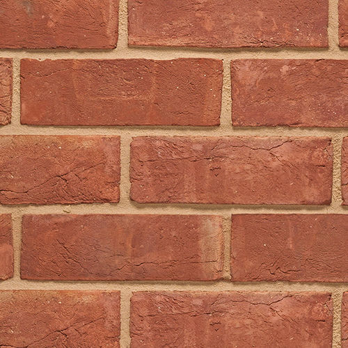 Mattone per muro - 3″ ELIZABETHAN - Imperial Handmade brick - pieno / rosso / fatto a mano