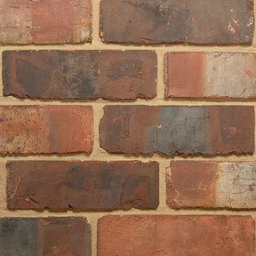 Mattone per facciata - 3″ WEATHERED PRE WAR BANDED WIRECUT - Imperial Handmade brick - pieno / anticato / fatto a mano