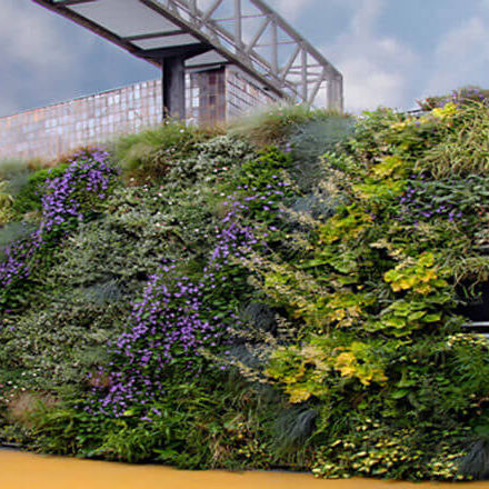 Parete vegetale stabilizzata - AG GUIMUR-FACTORY VITORIA - AIR GARDEN - naturale / in fogliame / da esterno