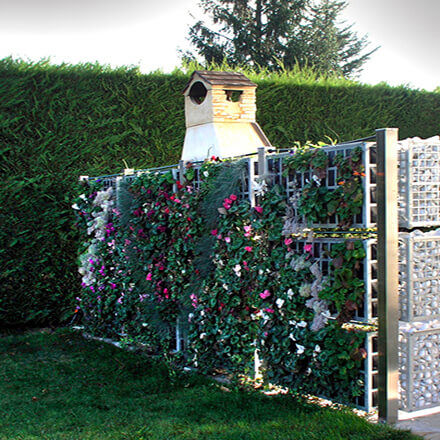 Graticolato per giardino verticale - AG3 POSTDIV-BARBECUE ÁLAVA - AIR GARDEN - in metallo