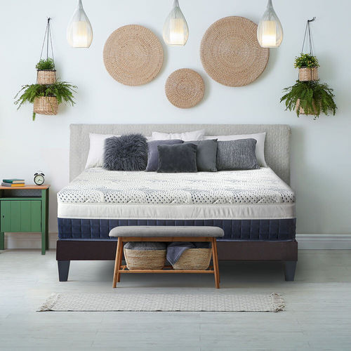 Letto matrimoniale - ETOILE - Neorev - singolo / contemporaneo / imbottito