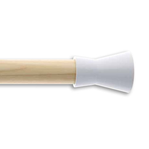 Bastone per tende in metallo - B36025  - BOULET - in legno / per installazioni a soffitto / con fissaggio murale