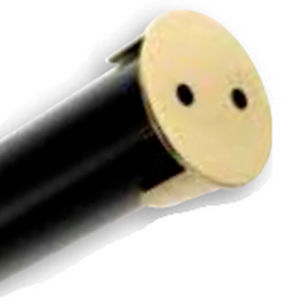 Bastone per tende in metallo - B27201 - BOULET - con fissaggio tra due pareti / per finestra