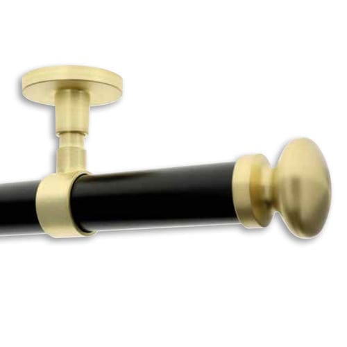 Bastone per tende in metallo - B27518 - BOULET - per installazioni a soffitto / per finestra
