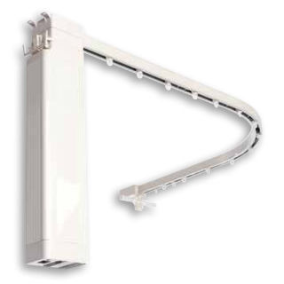 Bastone per tende con batteria ricaricabile - SHUTTLE® ION   - BOULET - in alluminio / per installazioni a soffitto / a motore