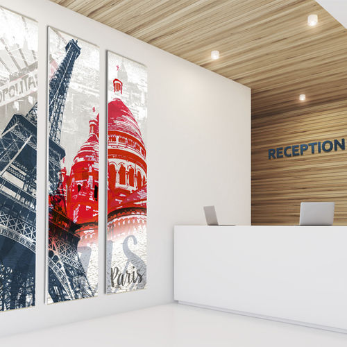 Pannello decorativo di rivestimento - PARIS MONUMENTS - GROSFILLEX - da parete / per cucina / per ambienti umidi