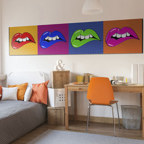 Pannello decorativo di rivestimento - WOW'ROLL LIP'S PANO - GROSFILLEX - da parete / per stanza da bagno / per cucina