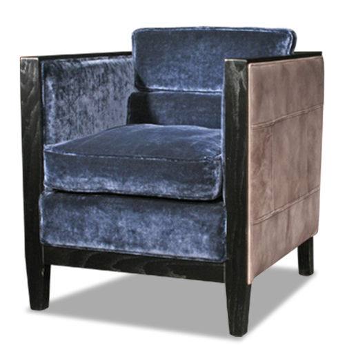 Poltrona Art Deco - ARTHINGTON - Bendic International - in tessuto / in pelle bovina / in legno