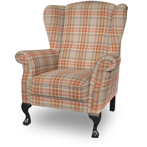 Poltrona classica - SOUTHAM - Bendic International - in lana / a orecchioni / a schienale alto