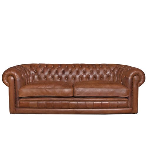 Divano chesterfield - HERMAN  - Bendic International - per yacht / in pelle / con cuscino rimovibile
