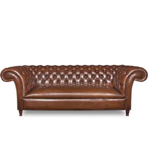Divano chesterfield - RUDCHESTER - Bendic International - per yacht / in pelle / con braccioli