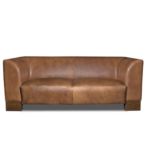 Divano Art Deco - LUTTEN  - Bendic International - per yacht / in pelle / con braccioli