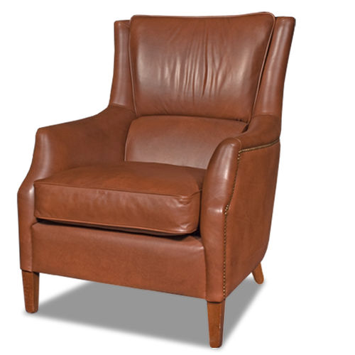 Poltrona classica - TESSA  - Bendic International - in pelle / con cuscino rimovibile / a orecchioni